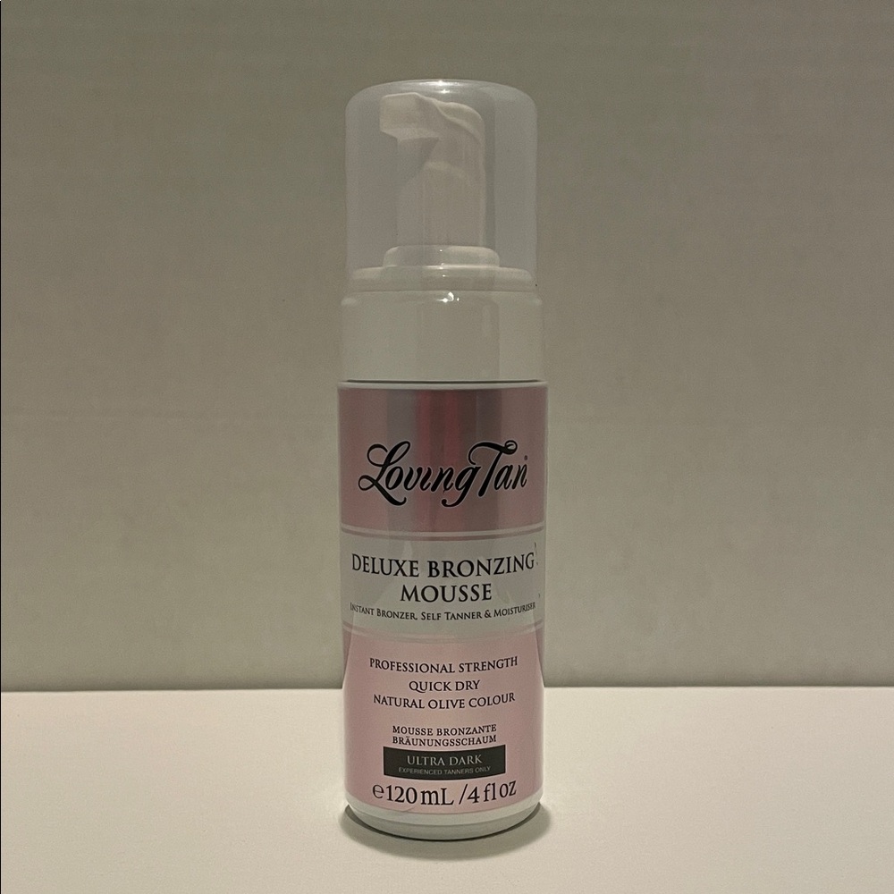 NEW Loving Tan Deluxe Bronzing Mousse Ultra Dark 4 fl. Oz.